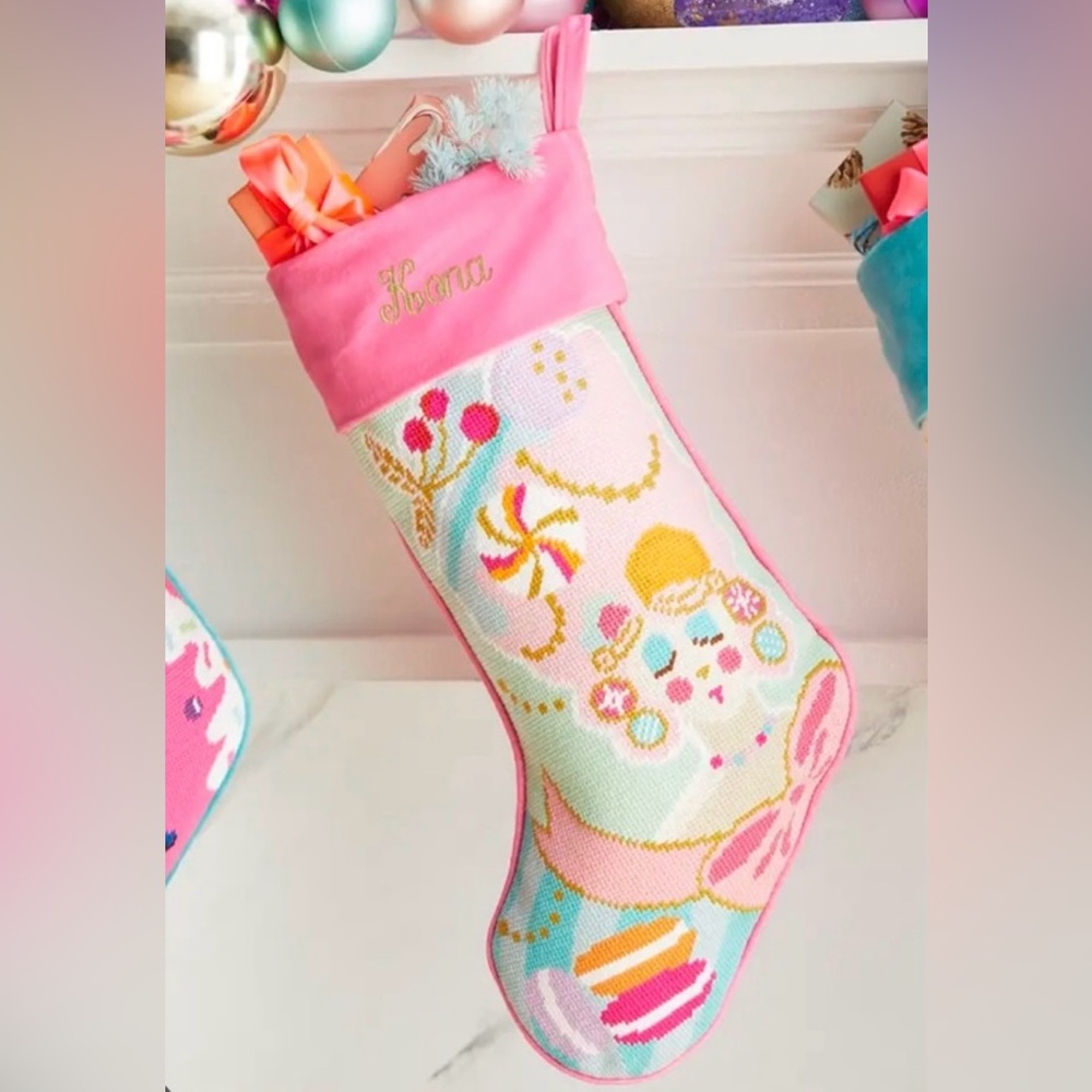 Colorful Holiday Stockings Set - Picture 2 of 4